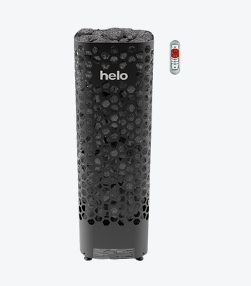 Электрическая печь HELO HIMALAYA 105 BWT TREND (10,5 кВт, п/у Trend в комплекте, цвет черный)