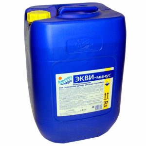 ЭКВИ-минус жидкий (pH-минус) 30л (37 кг)