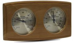 Термогигрометр Sawo 271-THBD со стеклом кедр