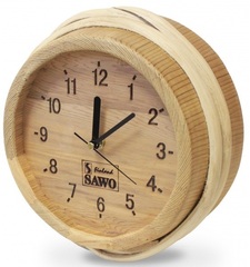Деревянные часы Sawo 530-D кедр