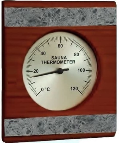 Термометр Sawo 280-TRD со стеклом кедр