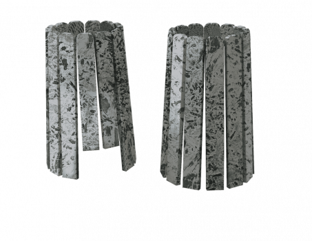 Комплект облицовки Grill'D Stone for Vega 180 Short/Long (Серпентинит)